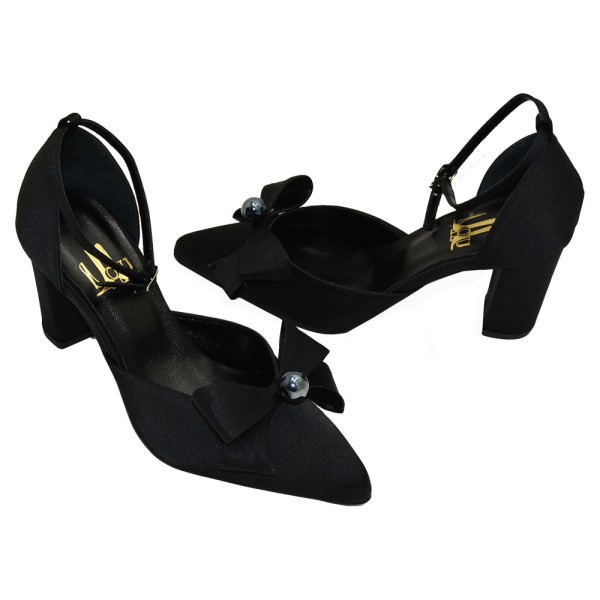 Lou evening pumps Amelie noir