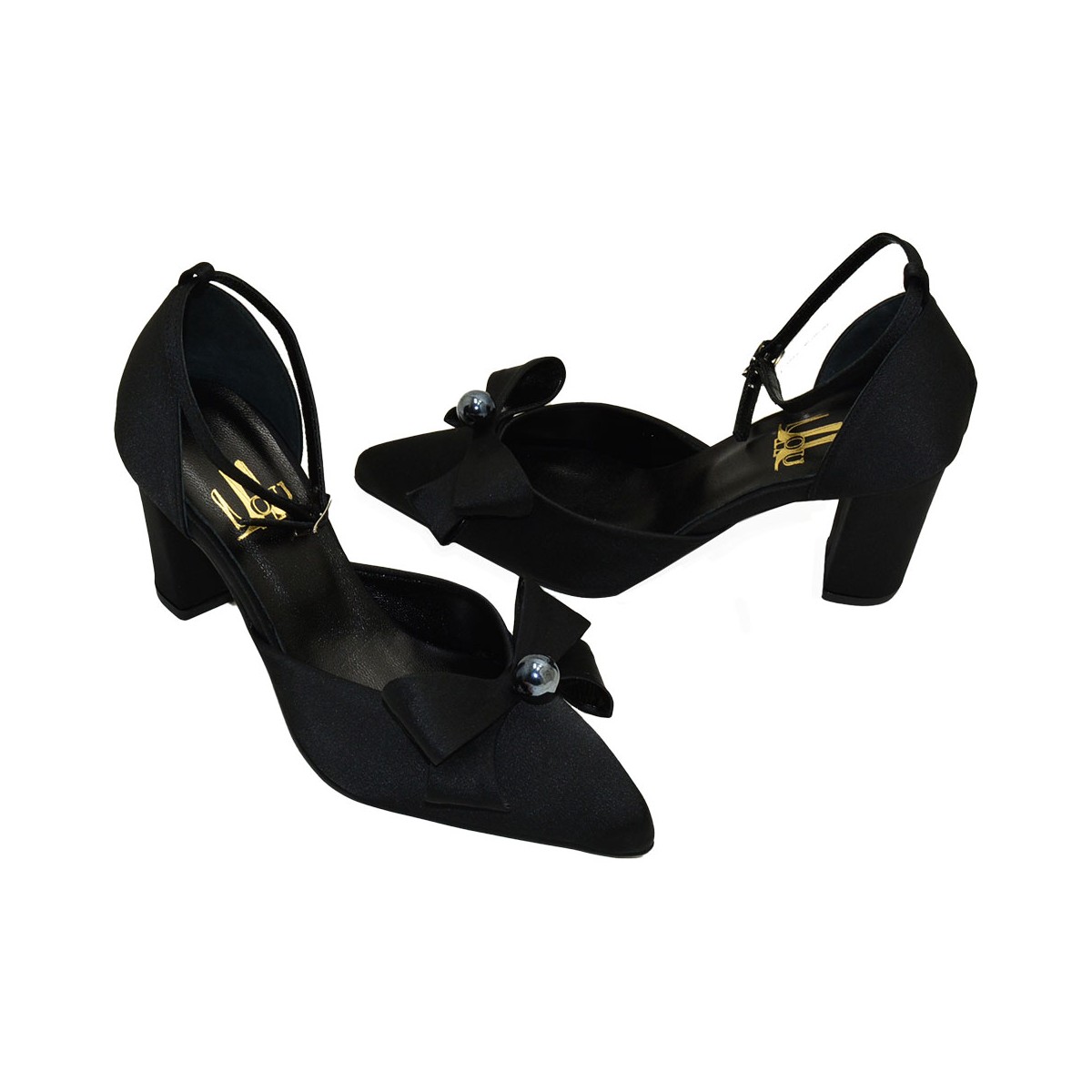 Lou evening pumps Amelie noir
