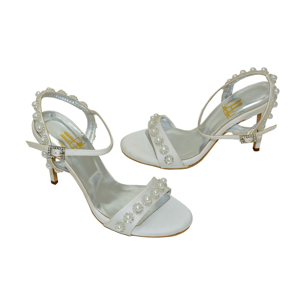 Aelia Lou bridal sandals