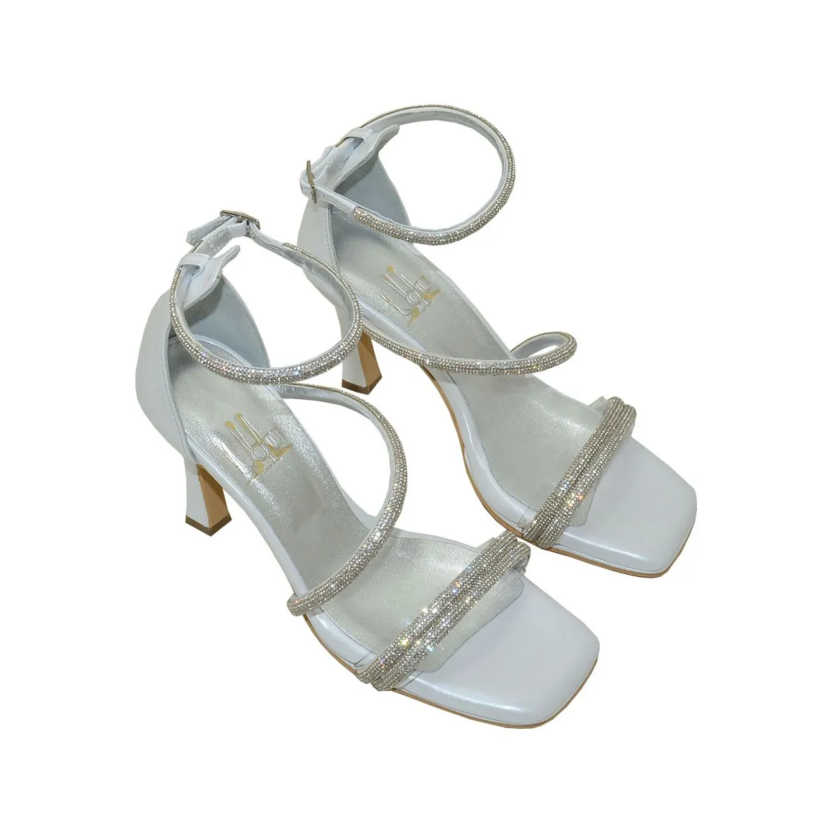 Dollyta Lou bridal evening sandals