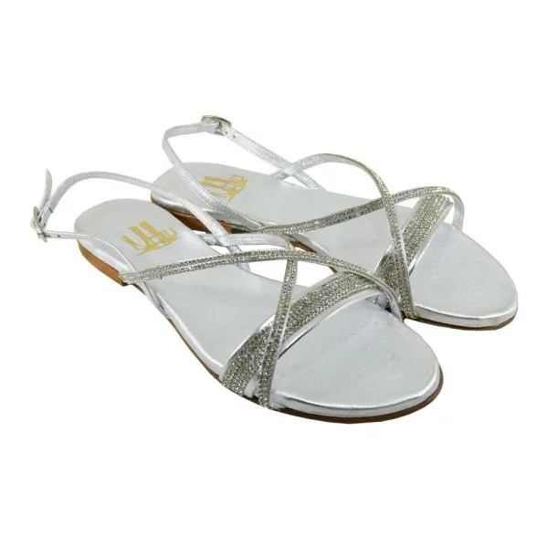 Lou bridal sandals Full moon