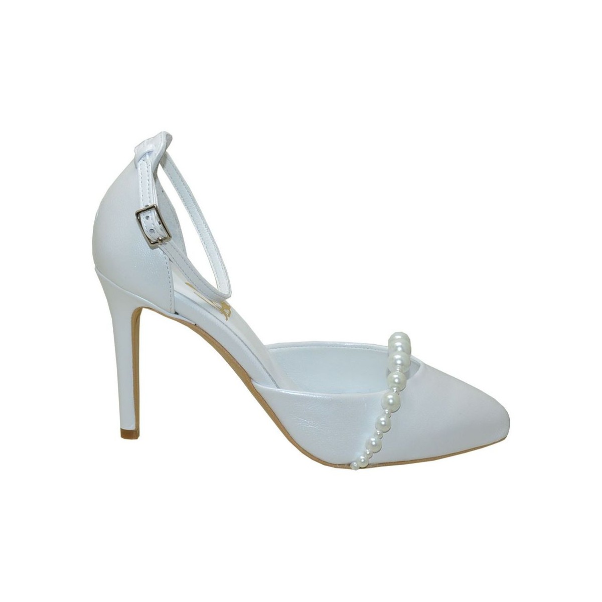 Lorena pearls Lou bridal pumps