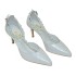 Gigi Lou bridal pumps