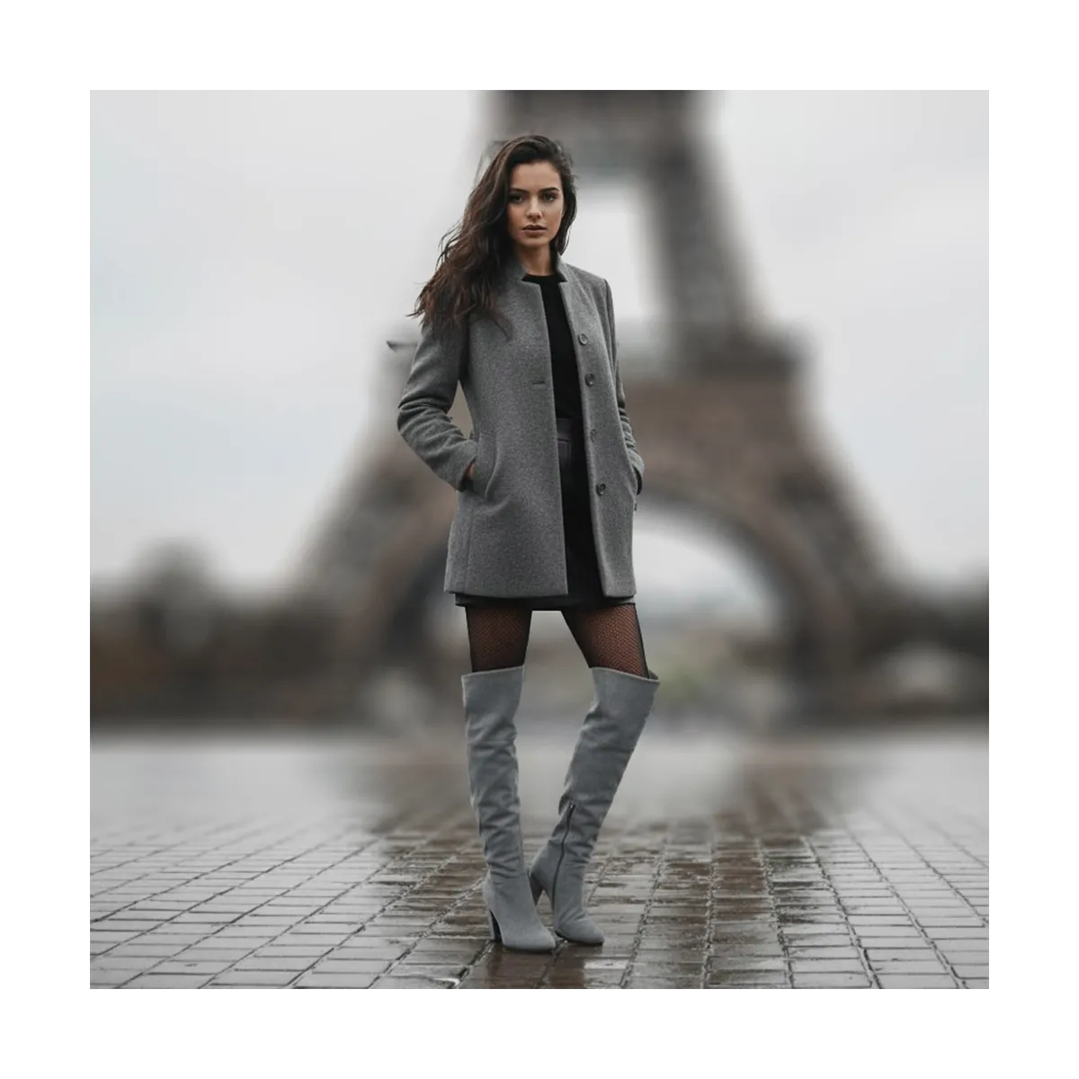 Lou boots Iolie grey