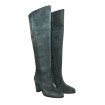 Lou boots Iolie grey green