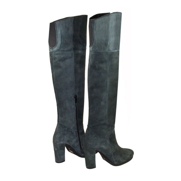 Lou boots Iolie grey green