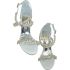 Oreanthi bell heel Lou bridal sandals