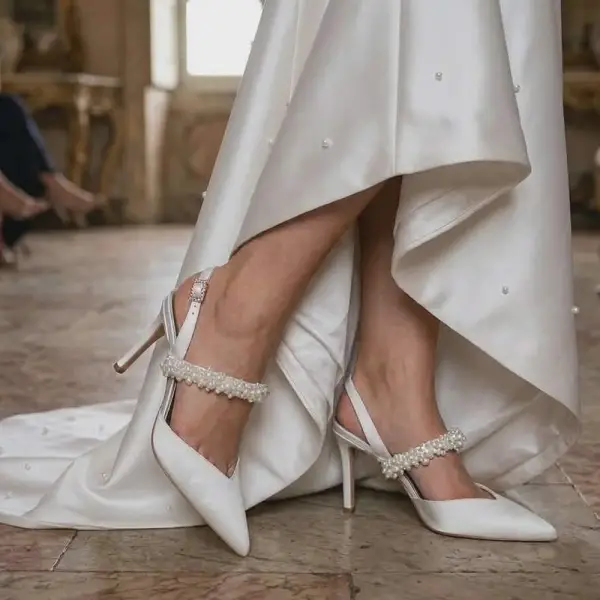 Venus Lou bridal pumps