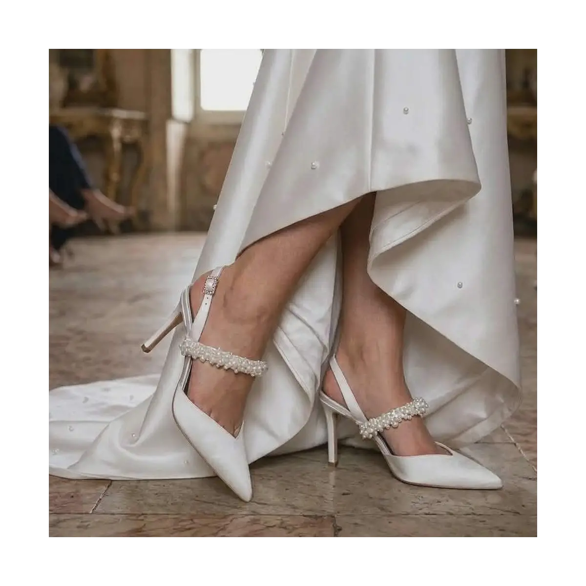 Venus Lou bridal pumps