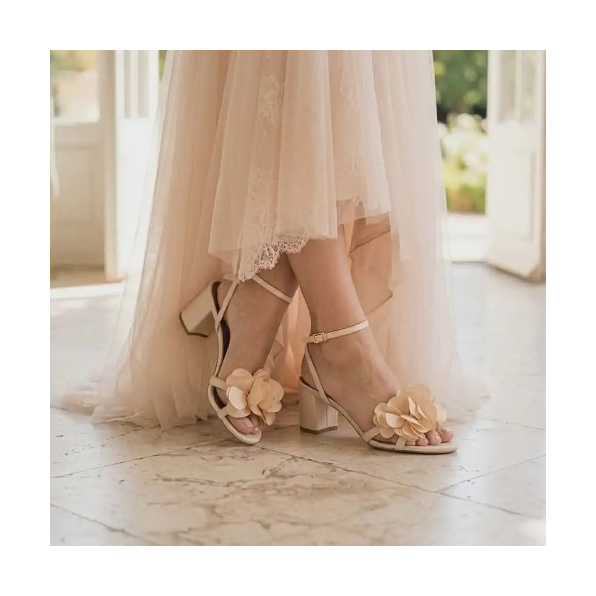 Rosella 60 Lou bridal sandals