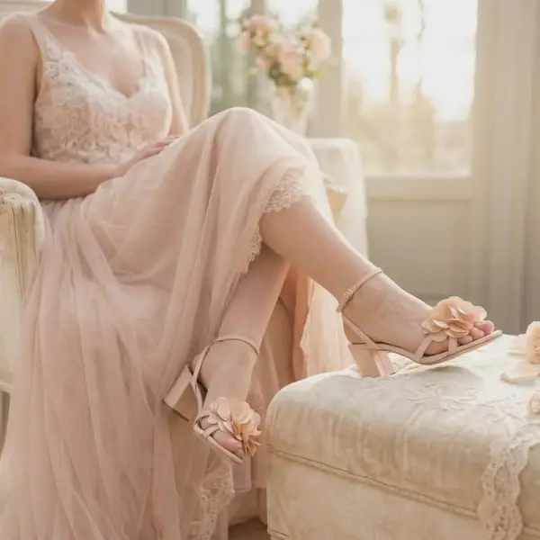 Rosella 60 Lou bridal sandals