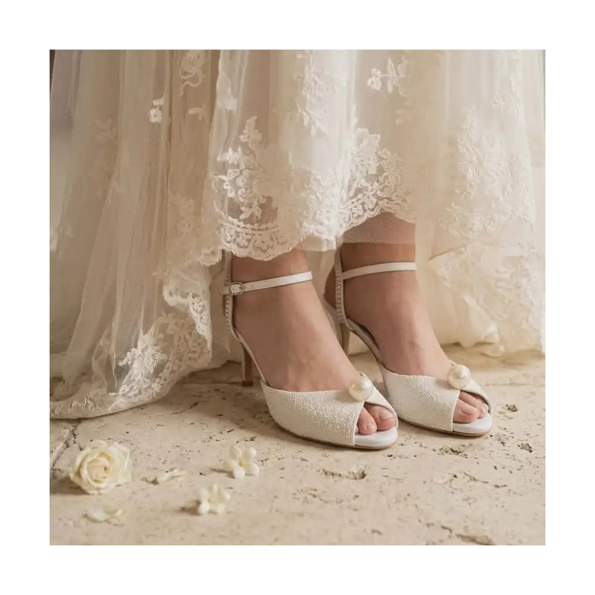 Lou bridal sandals Cassandra
