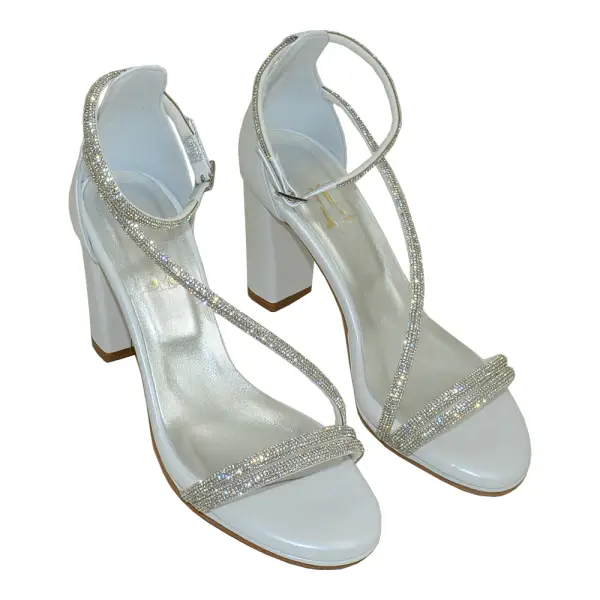Nancy Lou bridal evening sandals