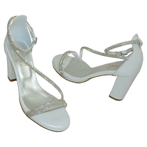 Nancy Lou bridal evening sandals