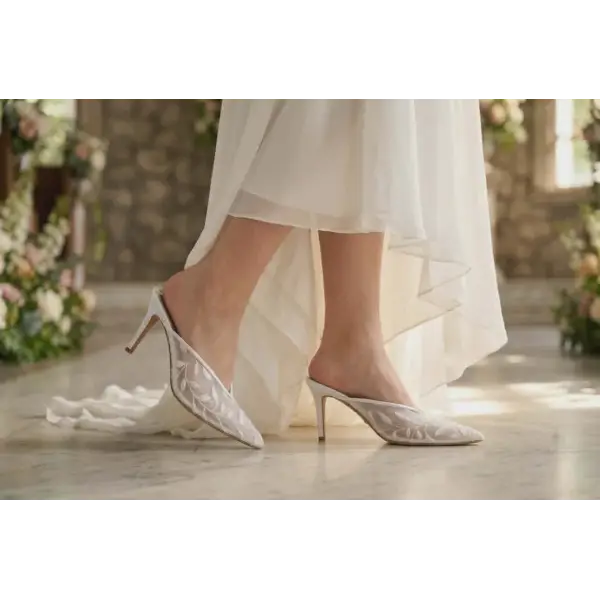 Lou bridal pumps Novielle