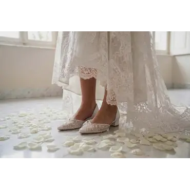 Lou bridal pumps Sorella