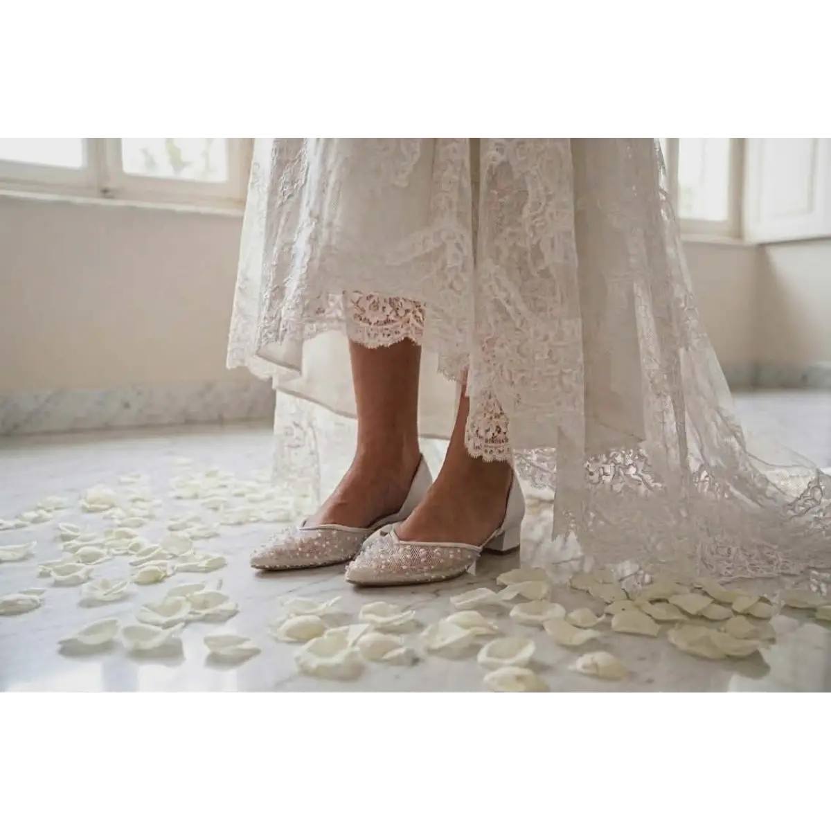 Lou bridal pumps Sorella