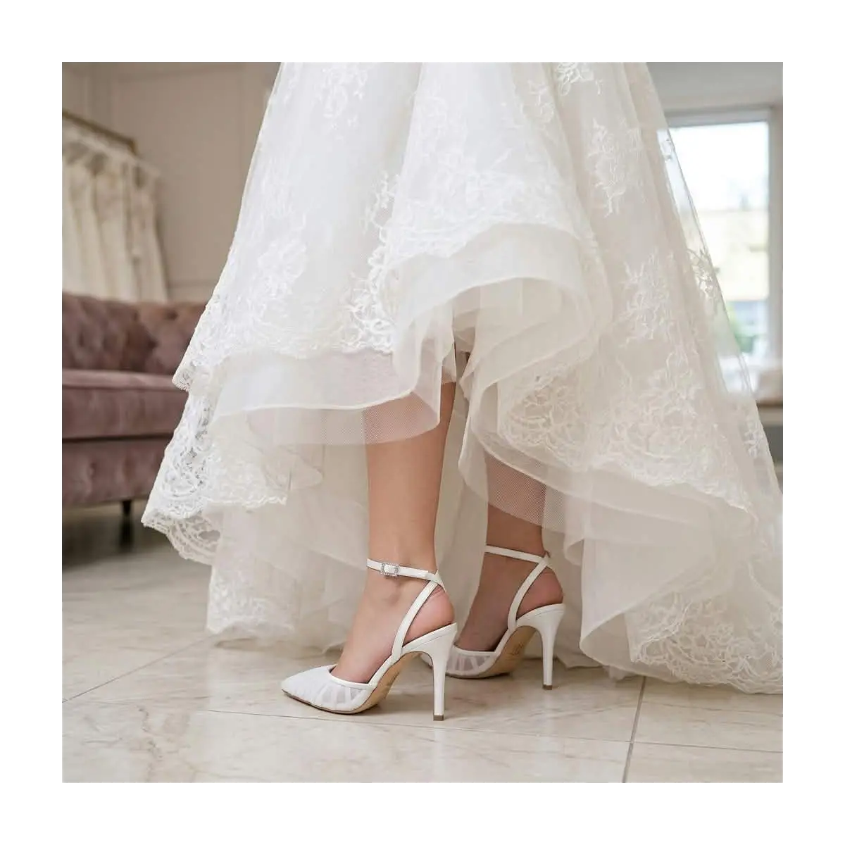 Myrtali Lou bridal shoes