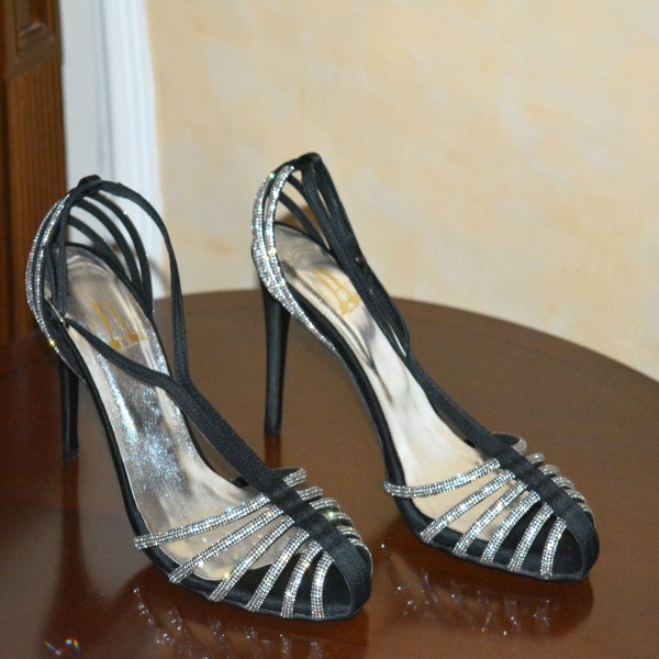 Oriana Lou evening sandals