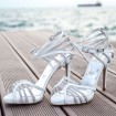 Celia Lou bridal sandals