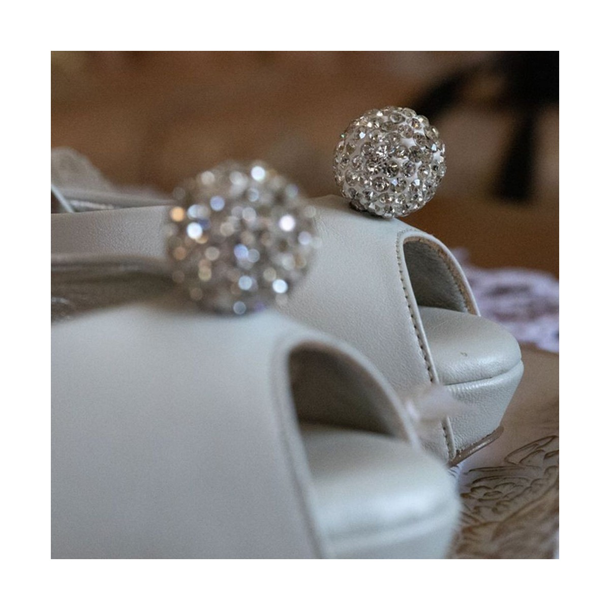 Lou bridal sandals Alessandra