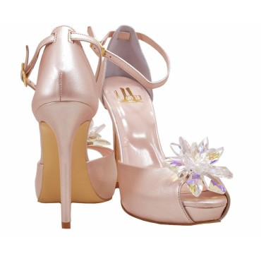 Lou bridal-evening sandals Cinderella