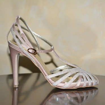 Evita Lou bridal evening sandals