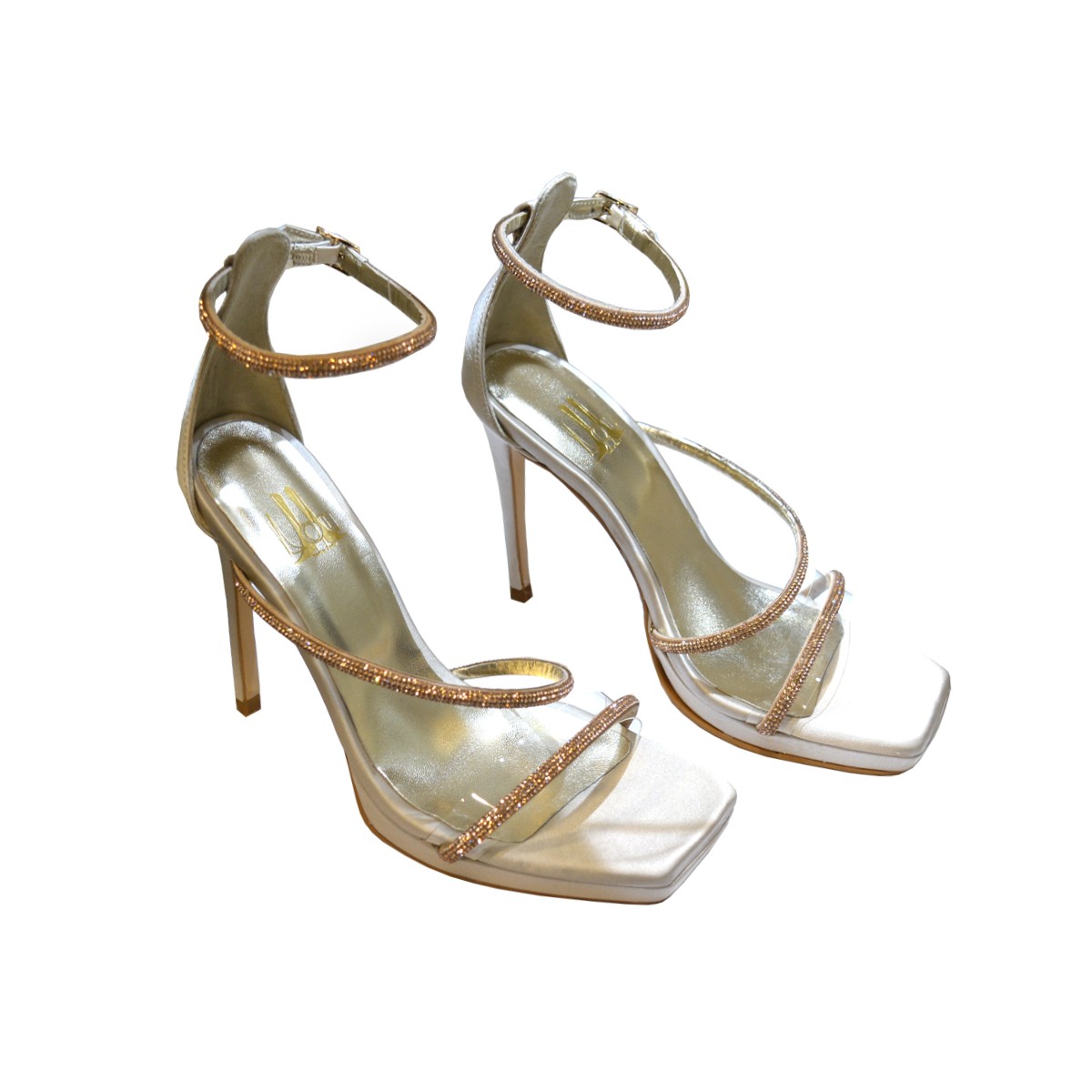 Dolly Lou bridal evening sandals