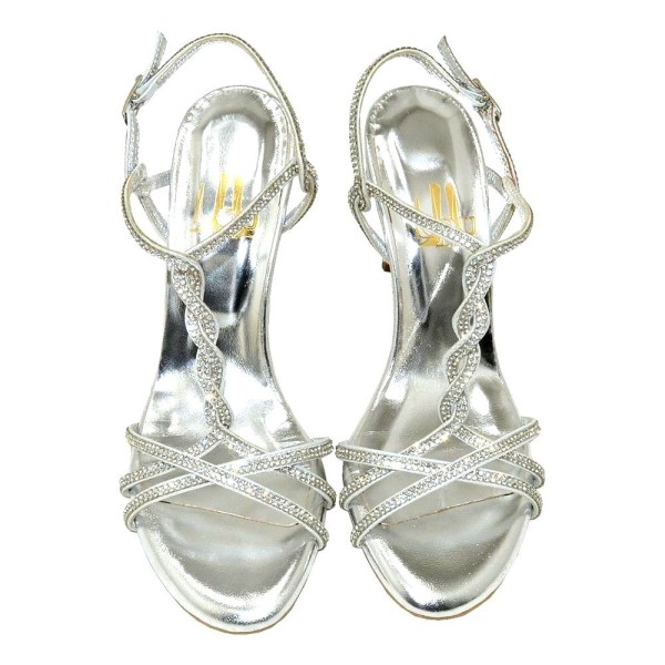 Adora strass Lou bridal sandals