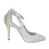 Christia pearls Lou bridal pumps